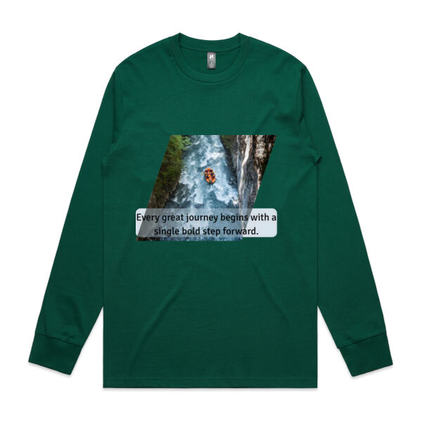 Bold Beginnings: Rafting - Biz Collection Mens Ice Tee - AS Colour Mens Classic Long Sleeved Tee Thumbnail