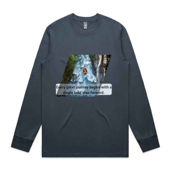 Bold Beginnings: Rafting - Biz Collection Mens Ice Tee - AS Colour Mens Staple Longsleeve Tee Thumbnail