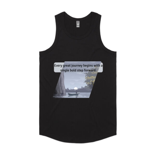 Bold Beginnings: Canoe - Biz Collection Mens Ice Tee - AS Colour Mens Authentic Singlet Thumbnail