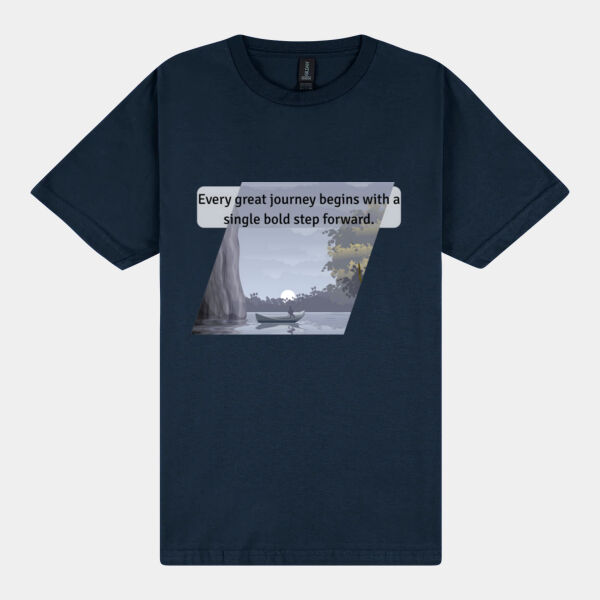 Bold Beginnings: Canoe - Biz Collection Mens Ice Tee - Gildan Mens Softstyle Midweight T-Shirt Thumbnail