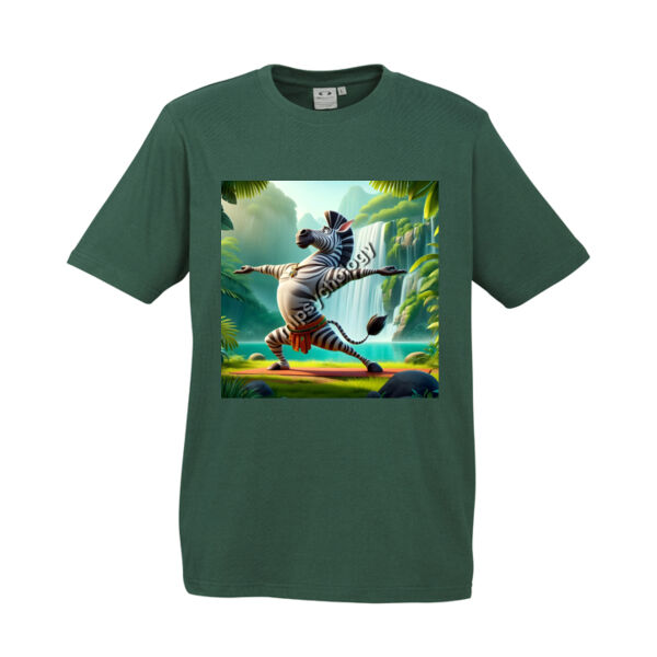 Striped & Centered  - Biz Collection Kids Ice Tee Thumbnail