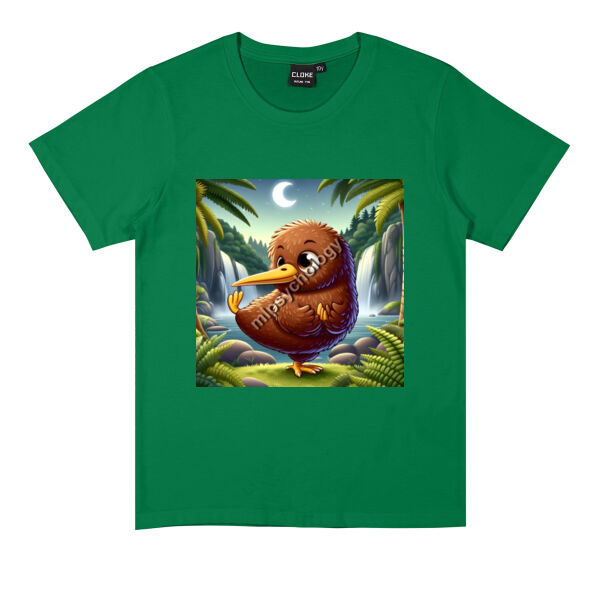 Kiwi Calm  - Cloke Kids Outline Tee Thumbnail