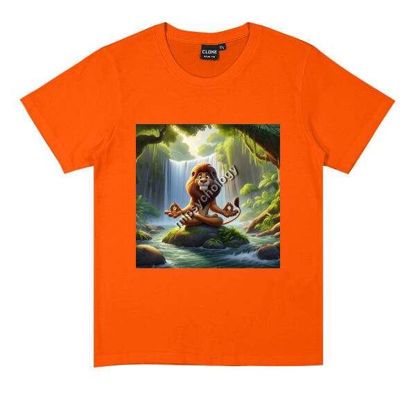 Roar-some Yoga Moves - Cloke Kids Outline Tee Thumbnail
