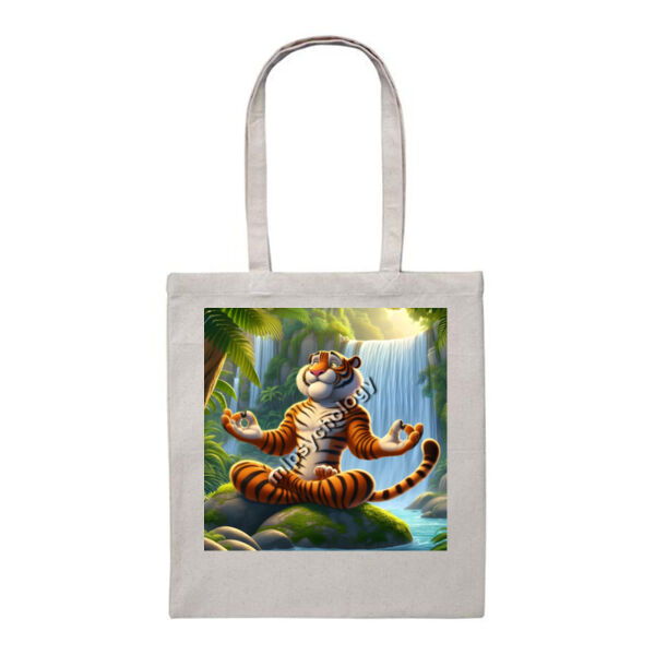 Zen Stripes - Heavy Duty Canvas Tote Bag Thumbnail