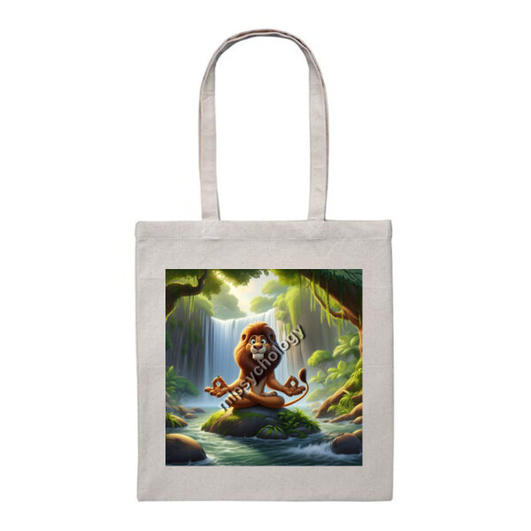 Roar-some Yoga  - Heavy Duty Canvas Tote Bag Thumbnail