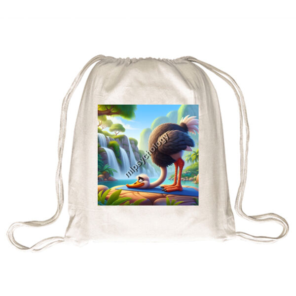 Feathered & Flexible - Drawstring Backpack Thumbnail