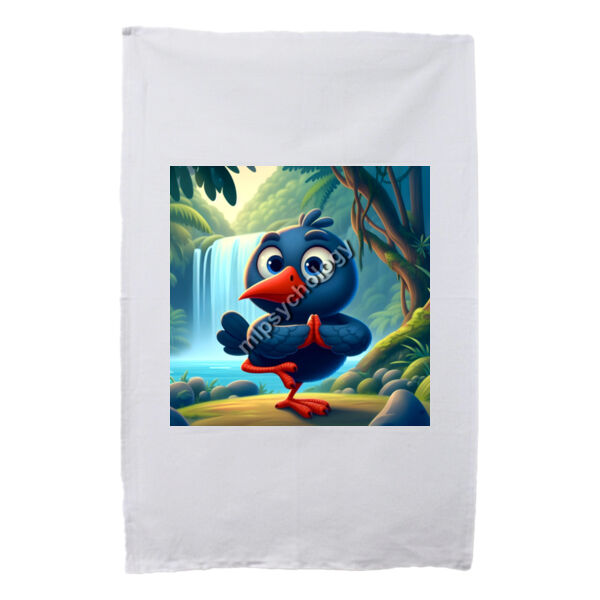 Pukeko Pose Patrol - Tea Towel Thumbnail