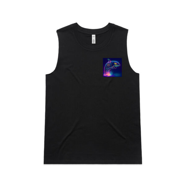 Orca Mandala - AS Colour Womens Upside Tank Thumbnail