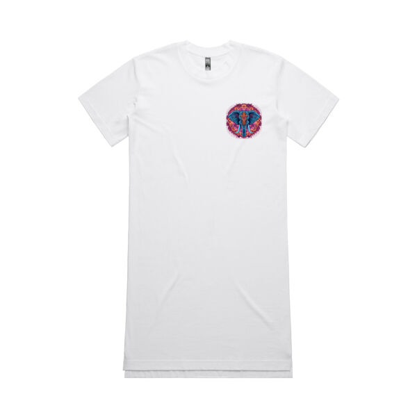 Elephant Mandala - AS Colour Womens Oversized Dress Thumbnail