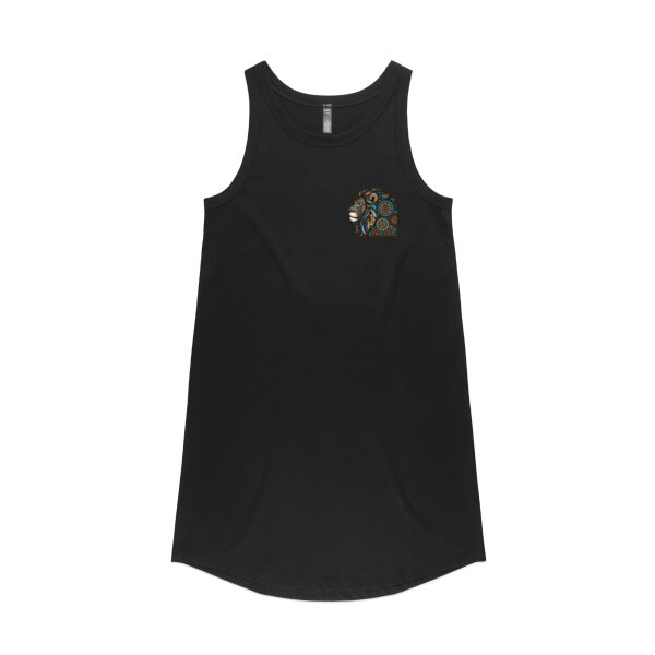 Lion Mandala - AS Colour Womens Saturday Dress Thumbnail