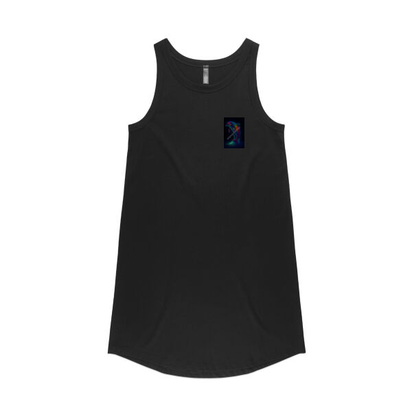 Dolphin Mandala - AS Colour Womens Saturday Dress Thumbnail