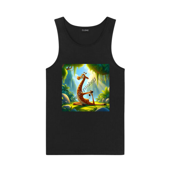 Giraffe Yoga - Cloke Kids Concept Singlet Thumbnail