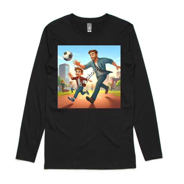 Playtime Rush - AS Colour Mens Ink Longsleeve Tee Thumbnail