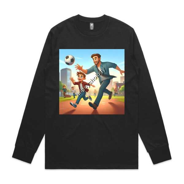 Playtime Rush - AS Colour Mens Classic Long Sleeved Tee Thumbnail
