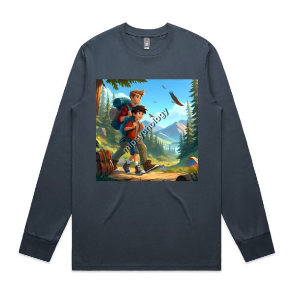 Adventure Awaits  - AS Colour Mens Staple Longsleeve Tee Thumbnail