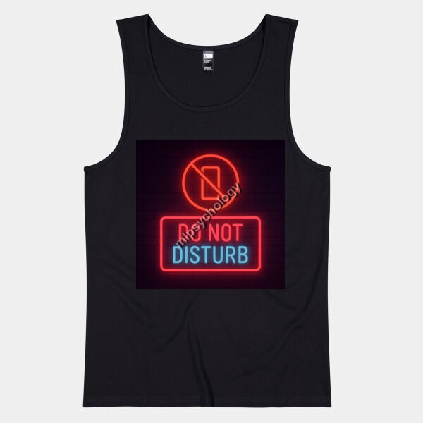 Do Not Disturb - Thread Project Mens Summer Singlet Thumbnail