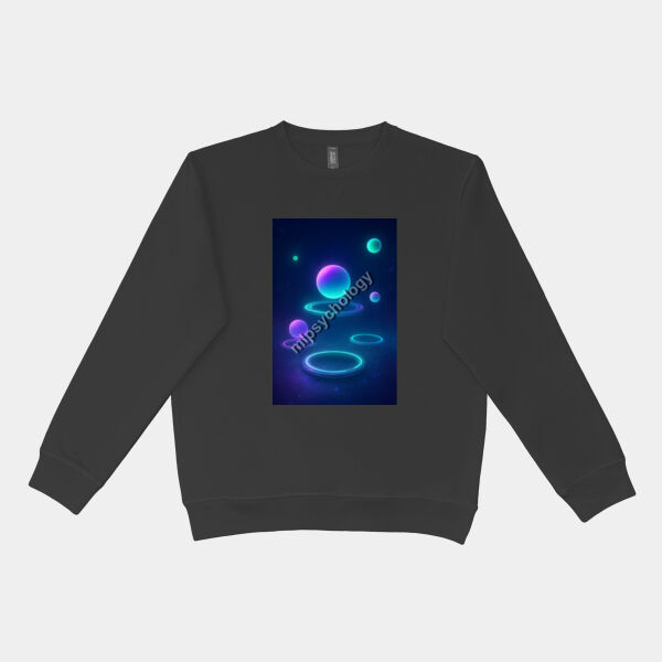 Futuristic Orbs - Urban Collab Mens The Broad Crewneck Thumbnail