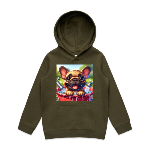 Splish Splash Pup-tastic Fun - AS Colour Youth Supply Hood Thumbnail